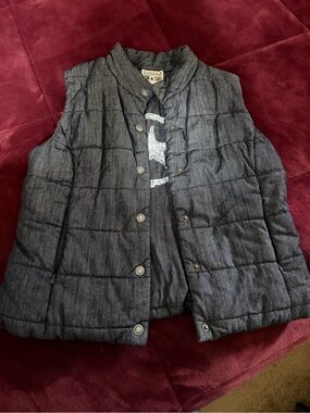 Converse Kids Quilted Puffer Vest - Charcoal